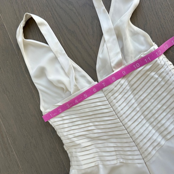 Reformation Arianwen Satin Gown Dress Wedding Bridal Fior Di Latte Sz 0 w/ tags - Picture 10 of 12